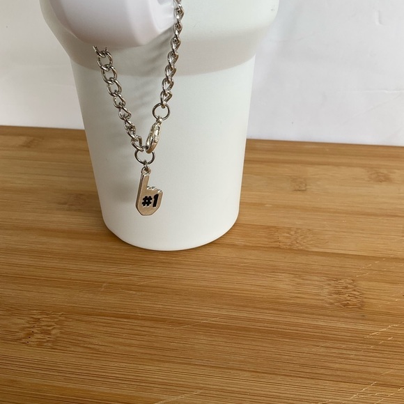 Hand Crafted Stanley Cup Charm Cup Handle Charm Silver #1 Pendantt - Picture 5 of 8